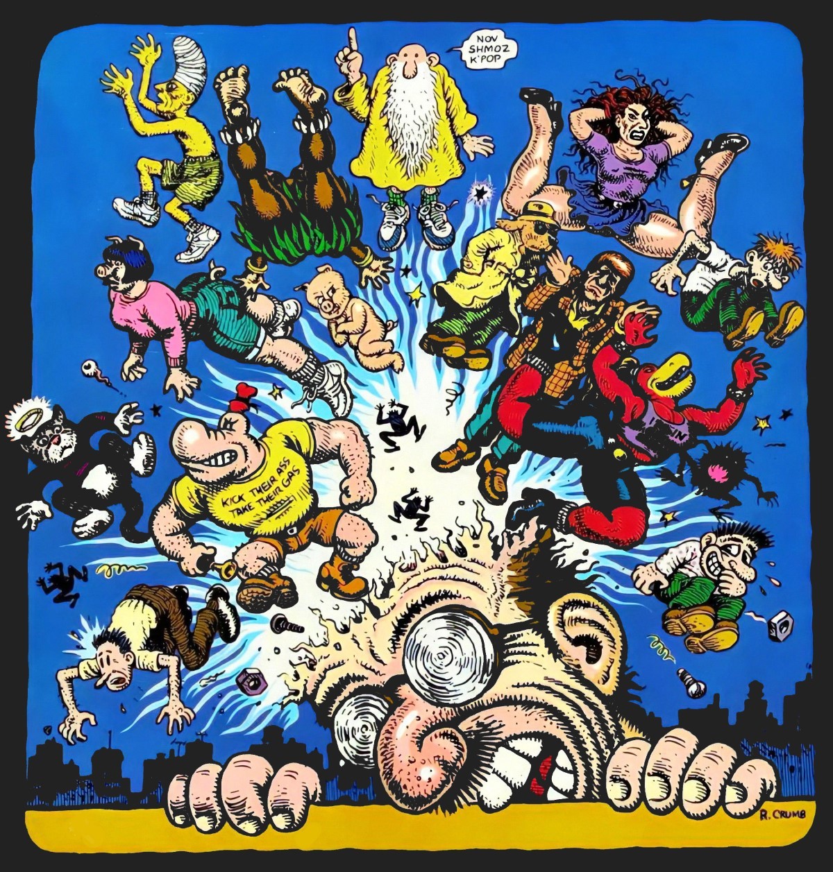 Crumb head Exploding Enhanced Color Restored Copy