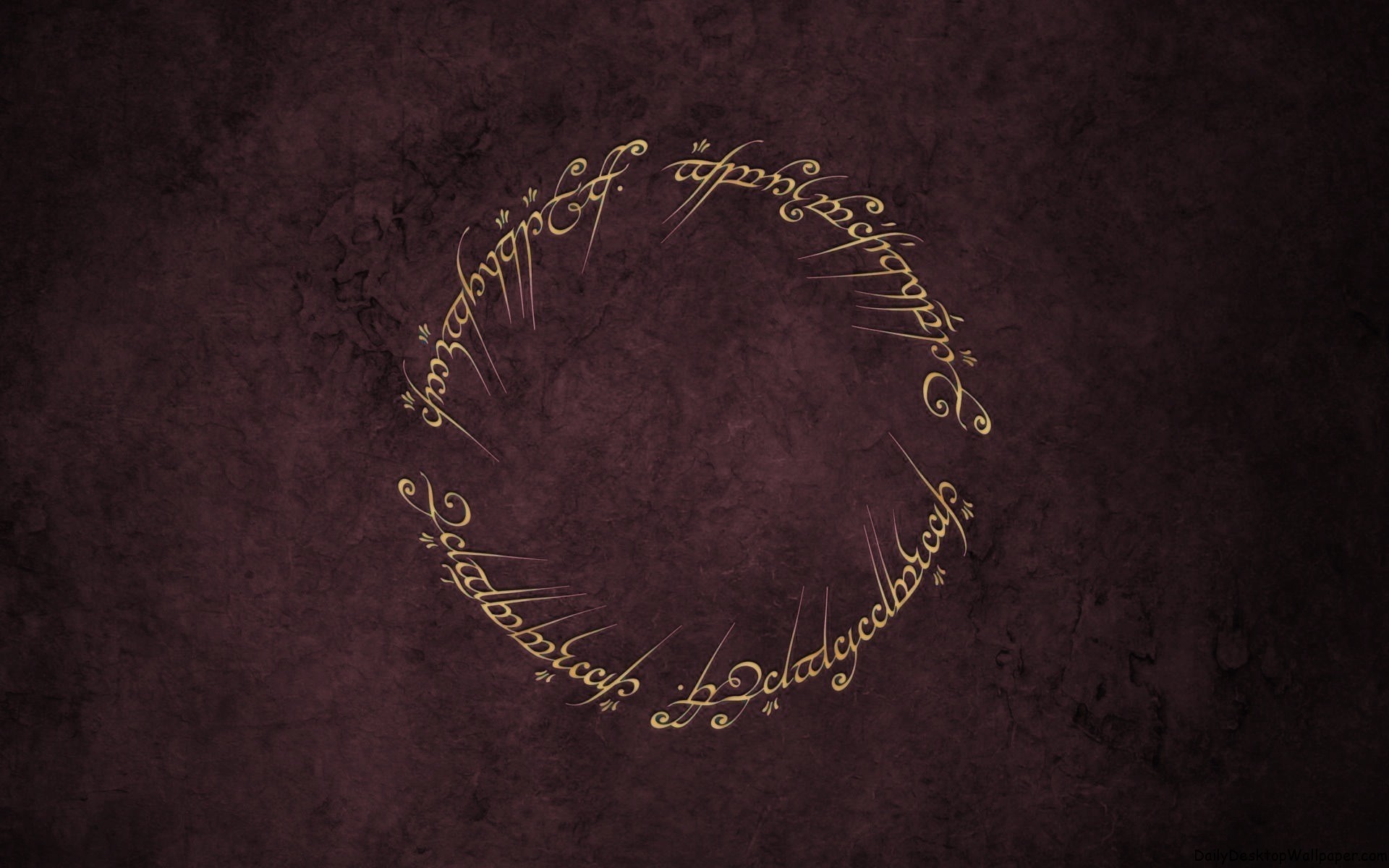 Rules for Life 87 Elvish Lettering