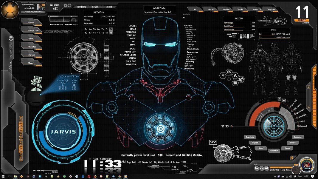 Nations and peoples that refused to admit defeat, and ended up failing harder 89 rainmeter2