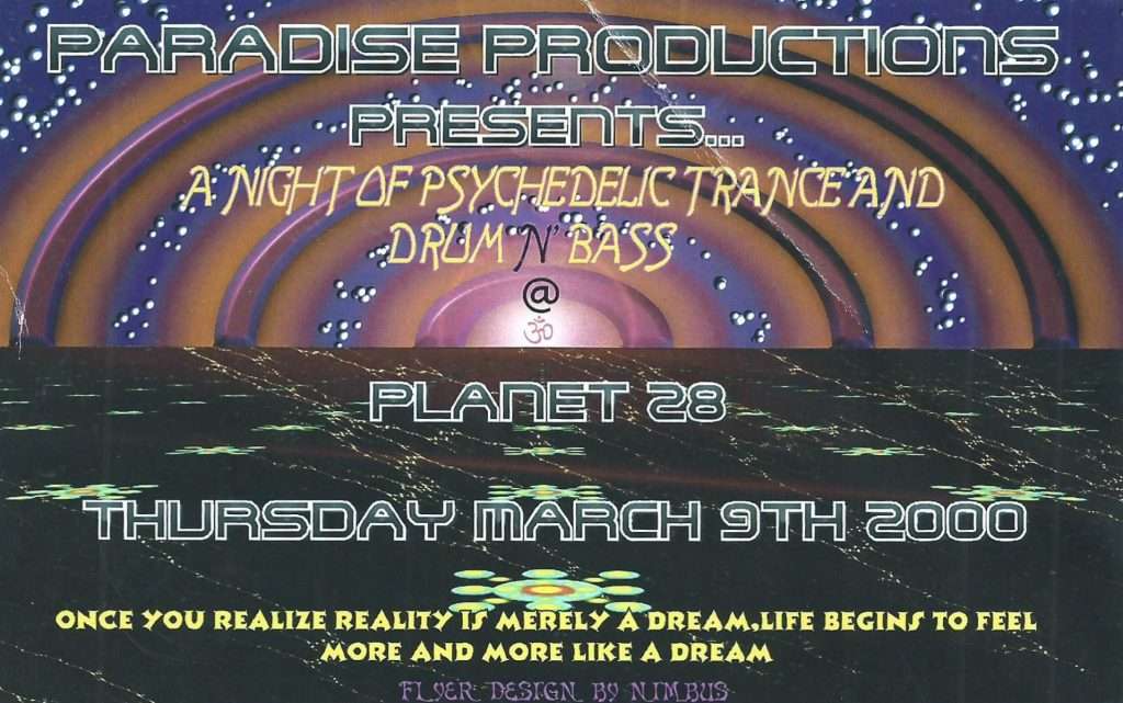 2000 NYC Psytrance 148 2000 3 9 Paradise 1