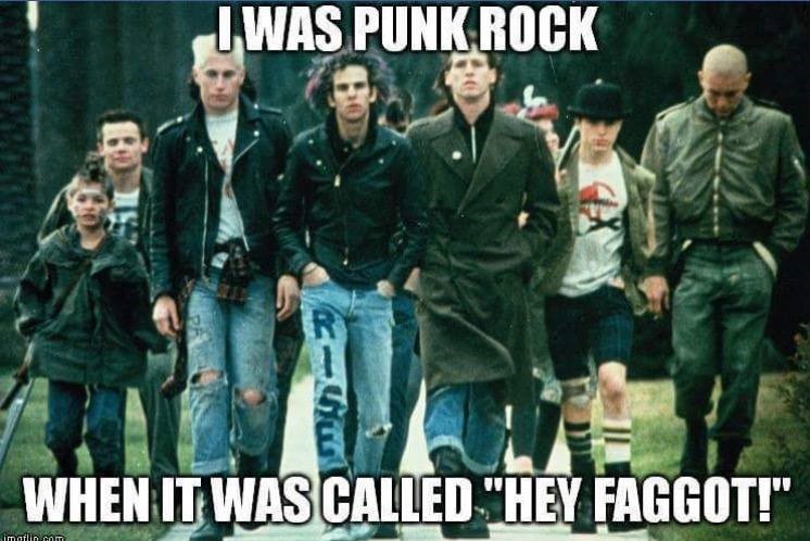 I was the One Who Knocked 92 Punk Rock Faggot