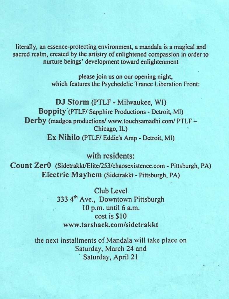 2001 NYC Psytrance 119 2001 2 16 Sidetrakkt 2