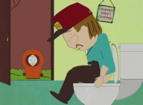 Four Quarters just can't catch a break 88 South Park Vomit