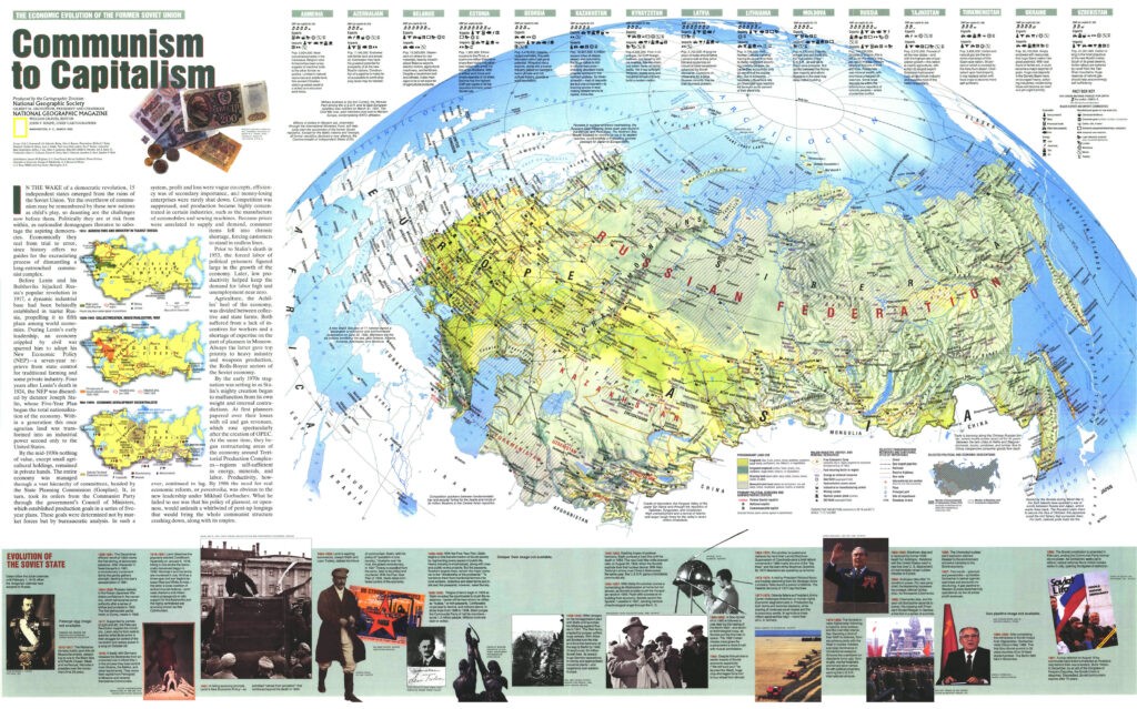 Dictators usually hasten their countries' demise 90 Russia Communism to Capitalism 1993