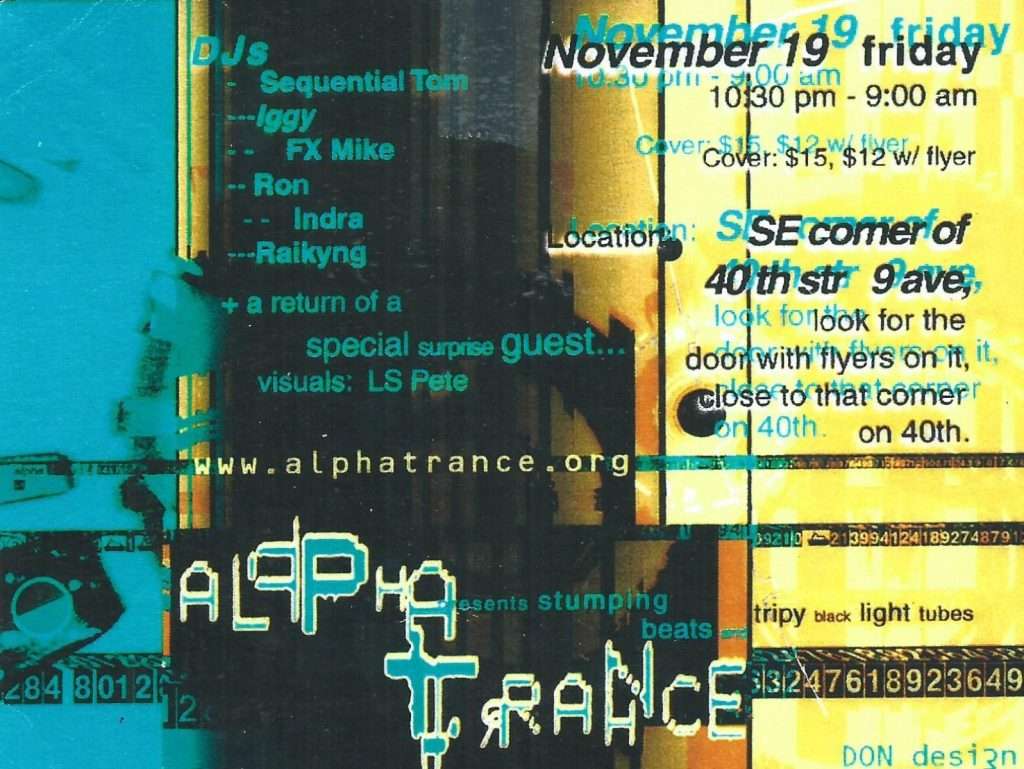 1999 11 19 Alphatrance