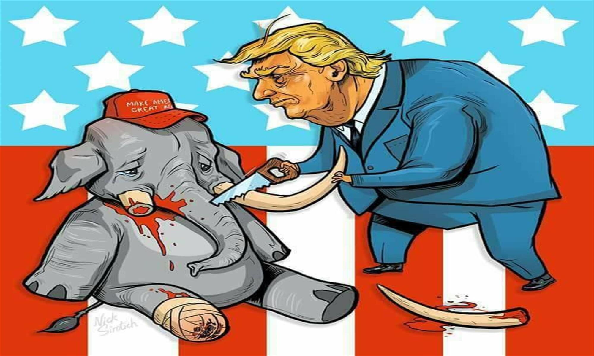 Trump Elephant Memes Header