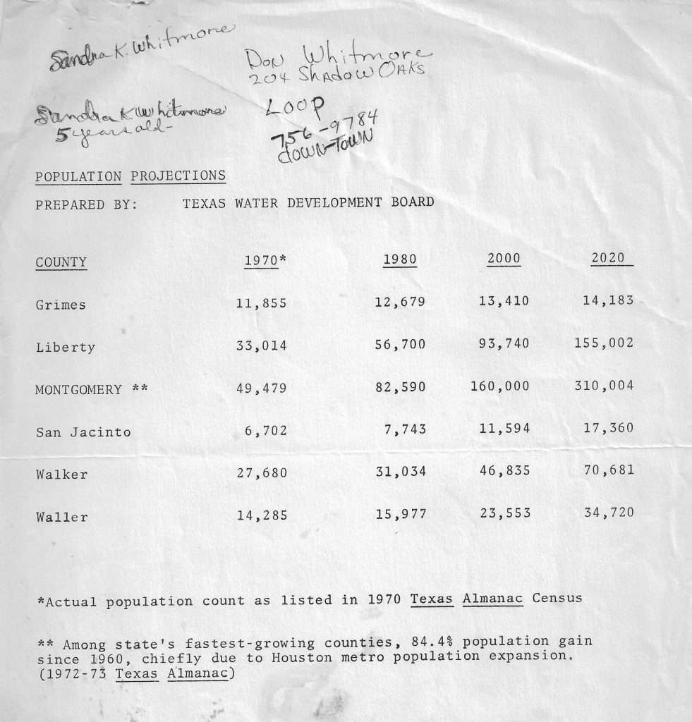 1971 Conroe Survey 4